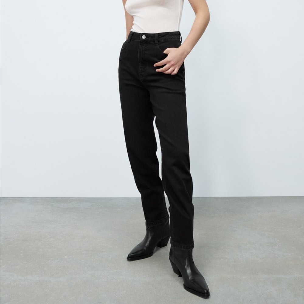 Zara black denim